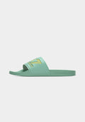 VISIBILITY SLIPPER UNISEX - Mules - mist green/yellow iris