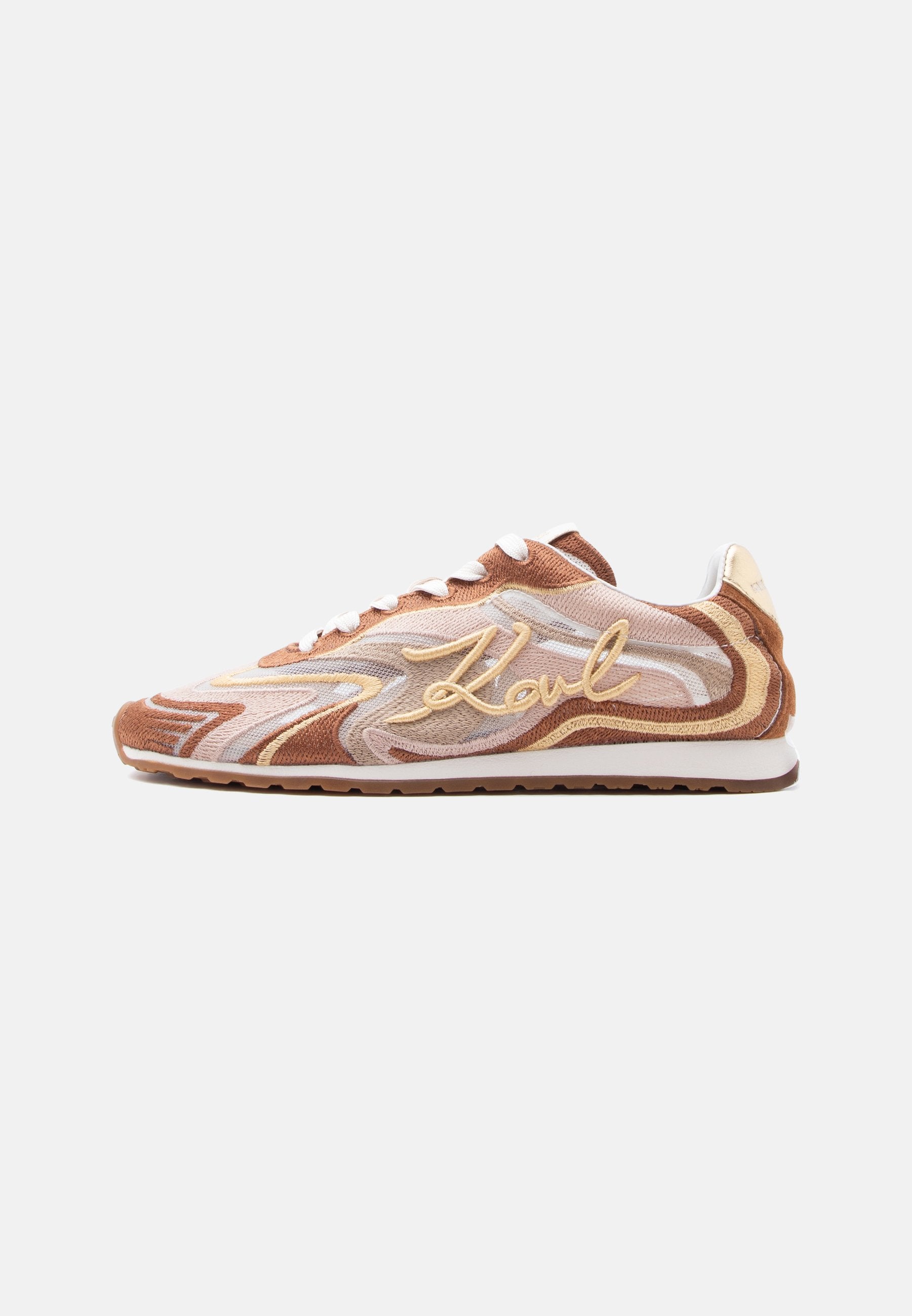 VENUS LACE - Trainers - tan/gold-coloured