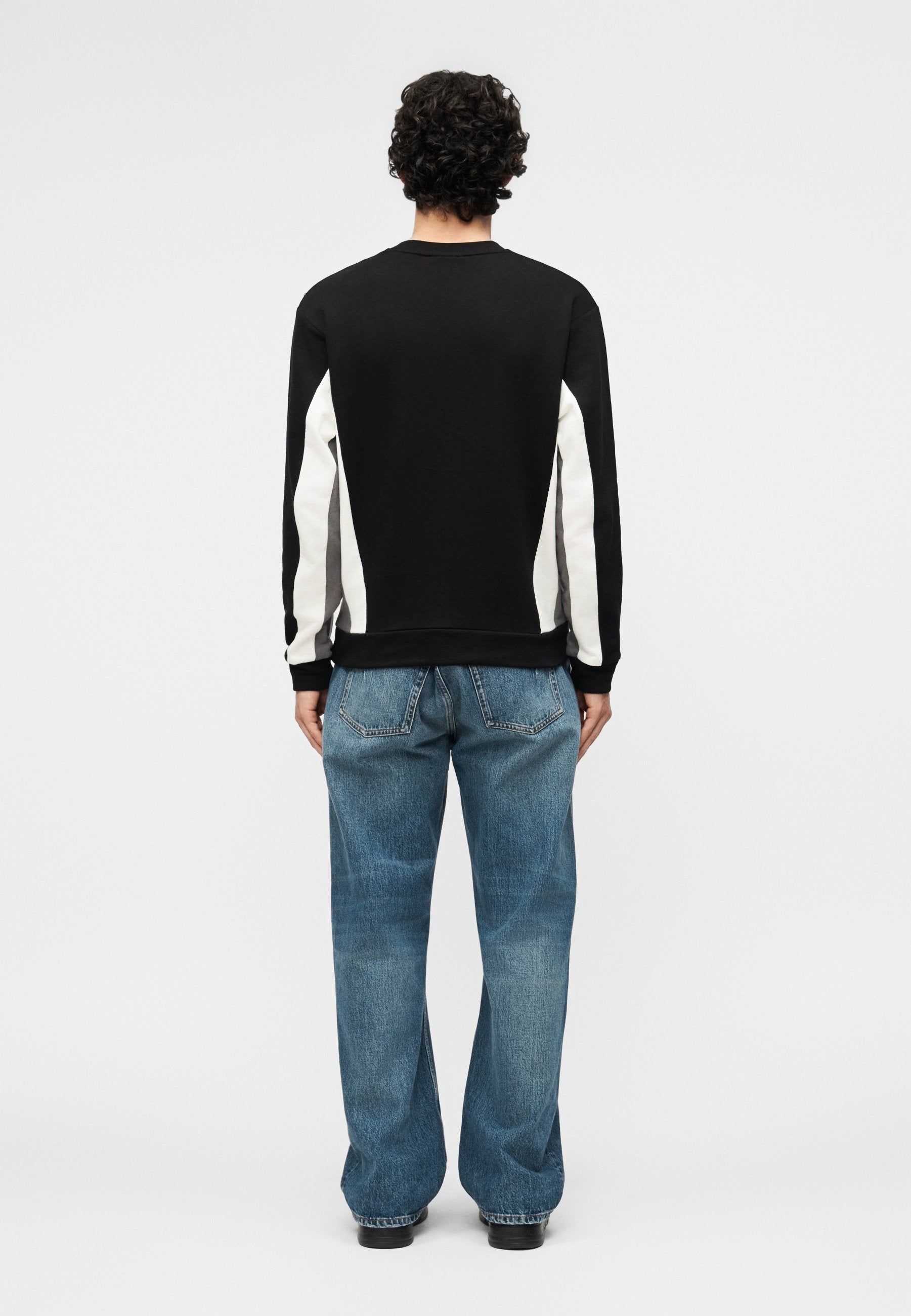TRAIN SUMMER BLOCK UNISEX - Sweatshirt - black beauty