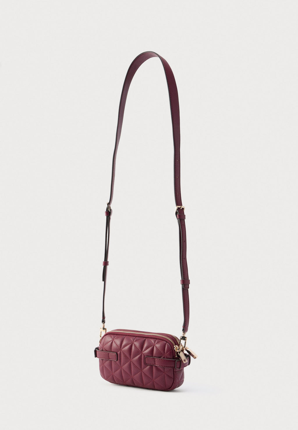 PAISLEIGH MINI - Cross body bag - burgundy
