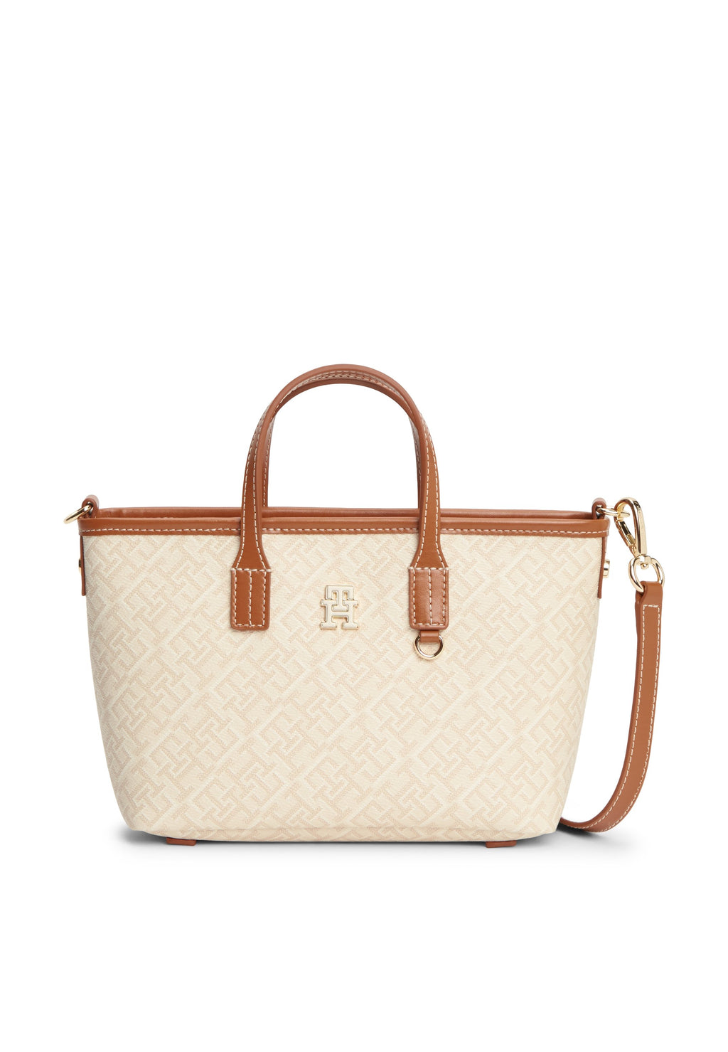 TH MONOPLAY CROSSBODY TOTE BAG - حقيبة يد - بيج