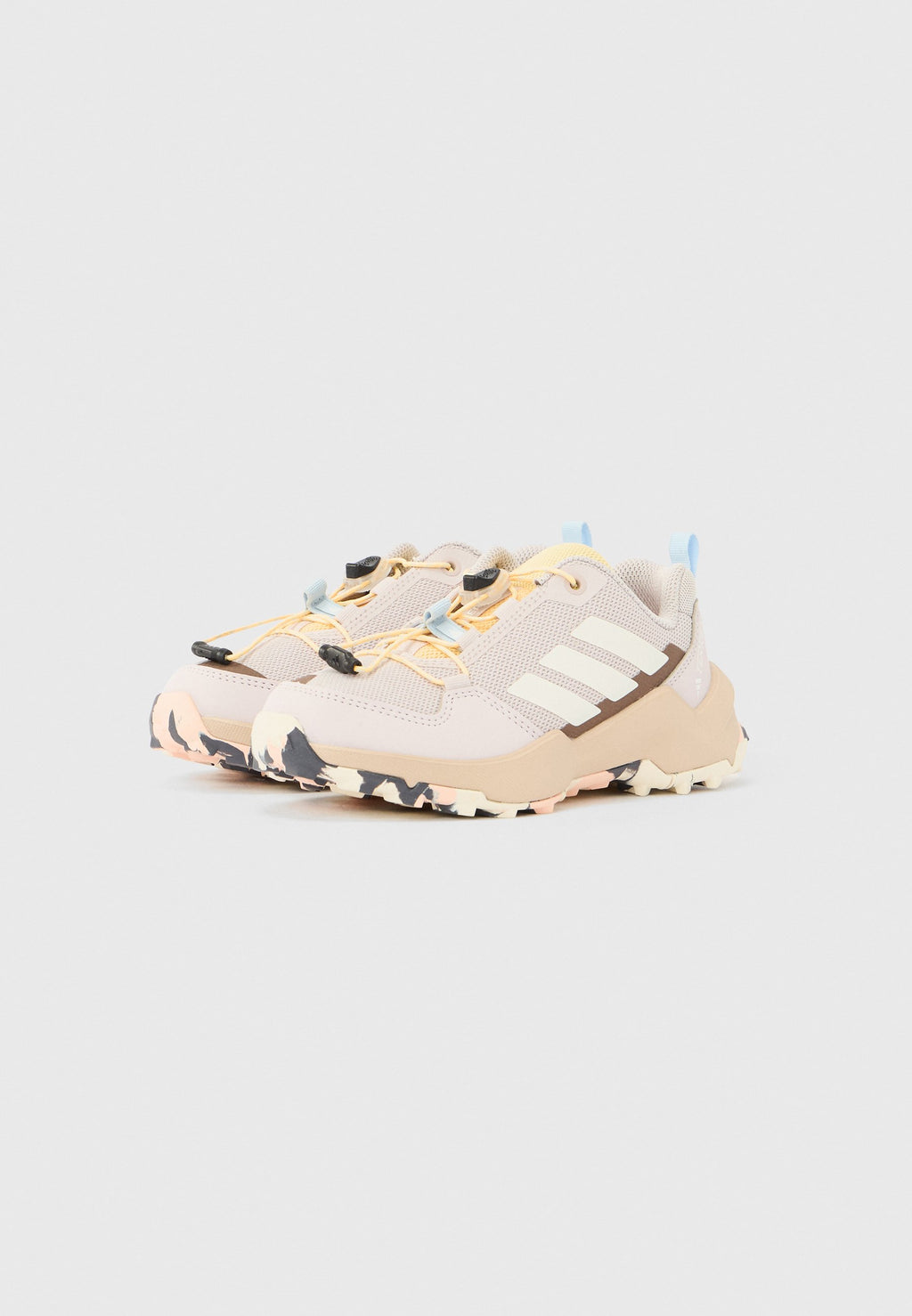 AX4S UNISEX - Hiking shoes - ice purple/off-white/ice tangerine