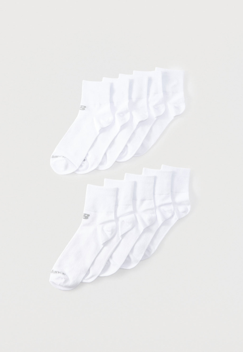 PERFORMANCE ANKLE UNISEX 10 PACK - Sports socks - white