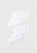 PERFORMANCE ANKLE UNISEX 10 PACK - Sports socks - white