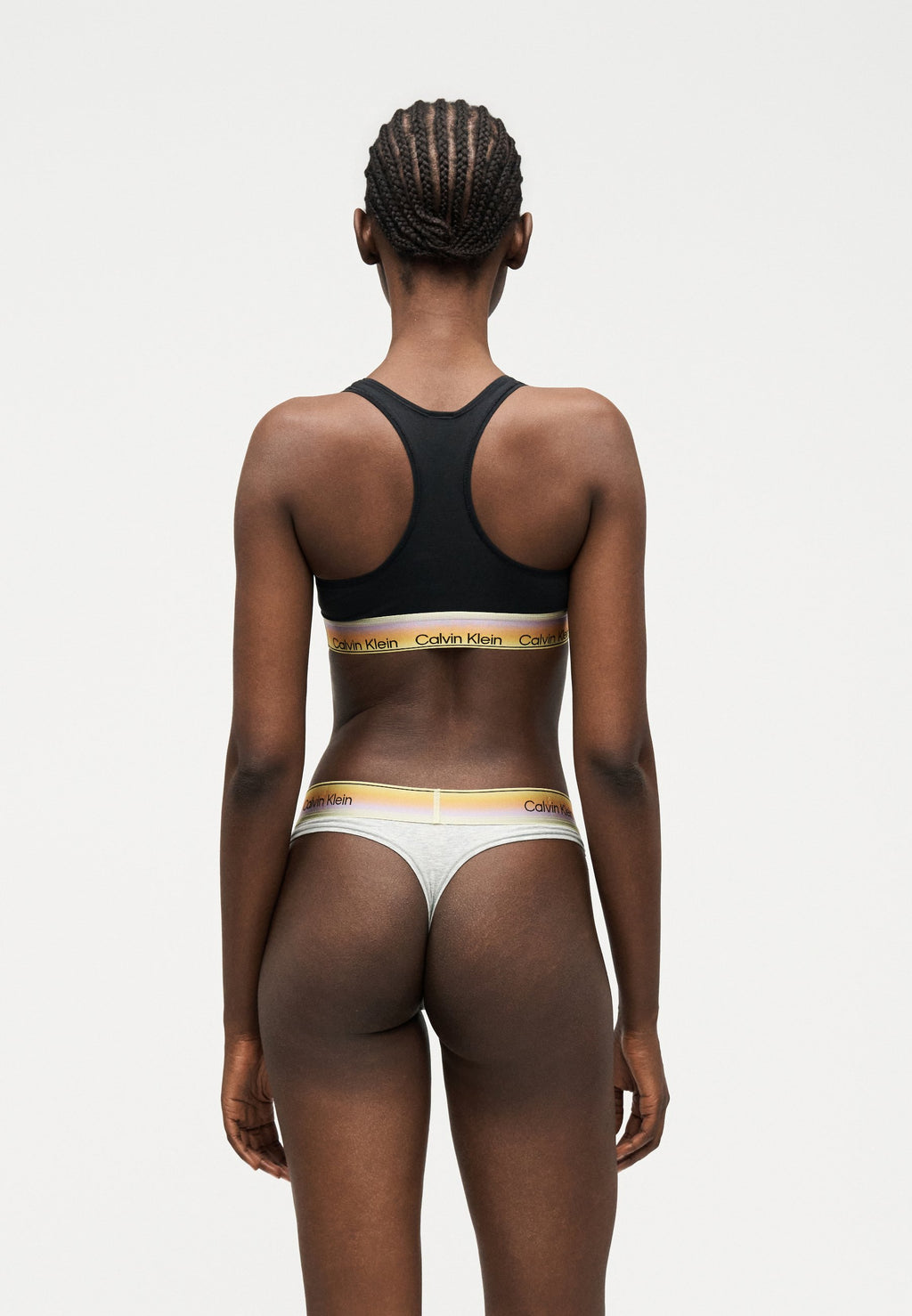 PRIDE - Thong - grey heather
