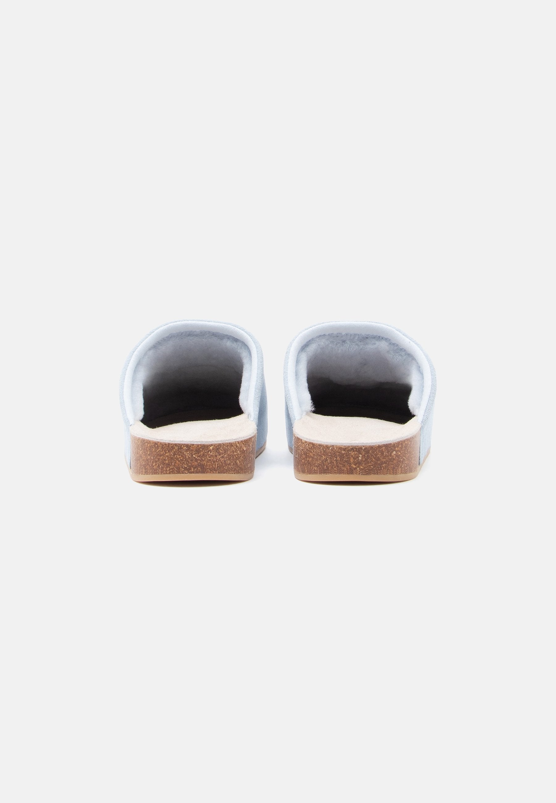 ADIMULE - Chaussons - cristal ciel/beige