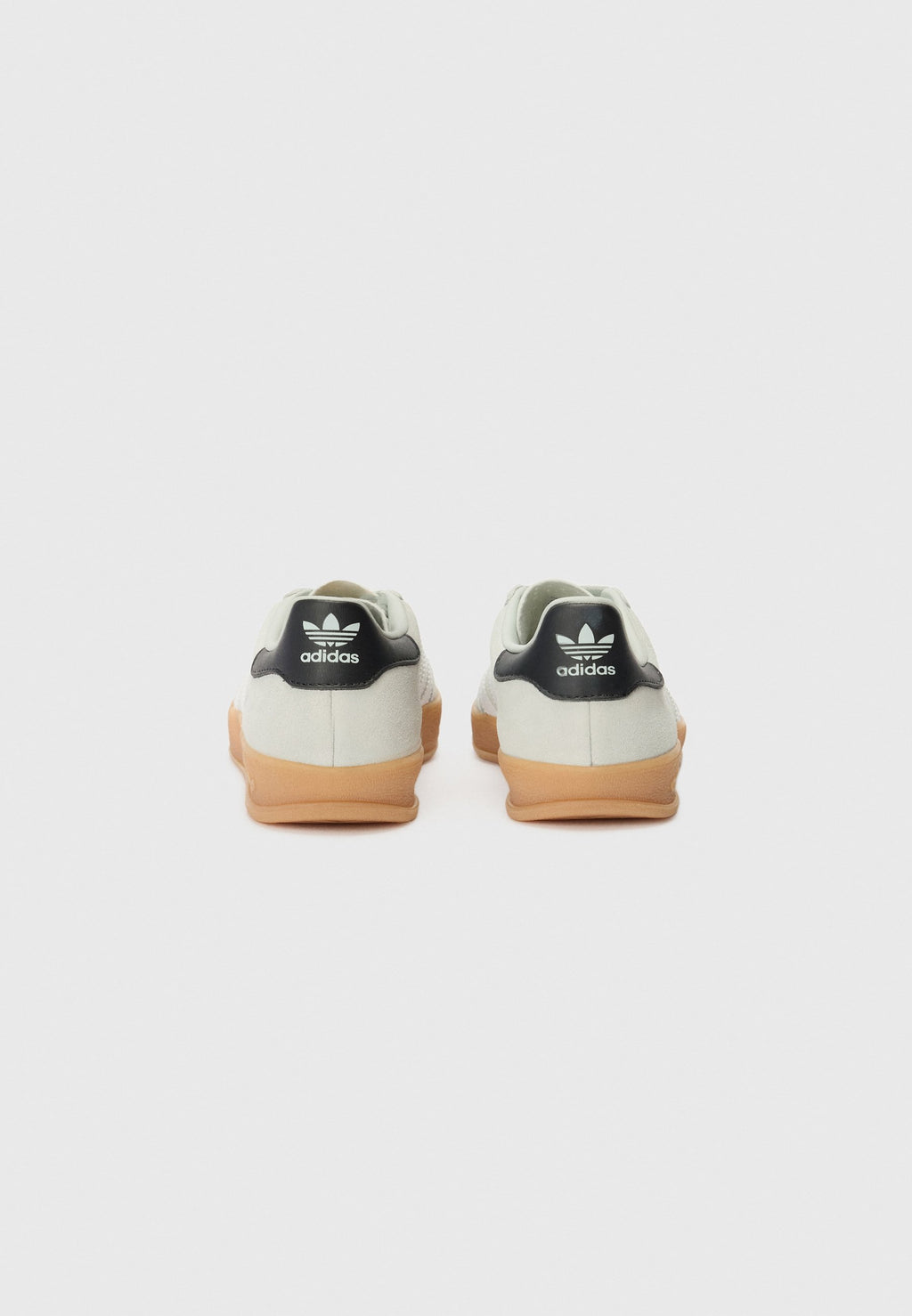 GAZELLE INDOOR J UNISEX - Trainers - silver-coloured/black/white
