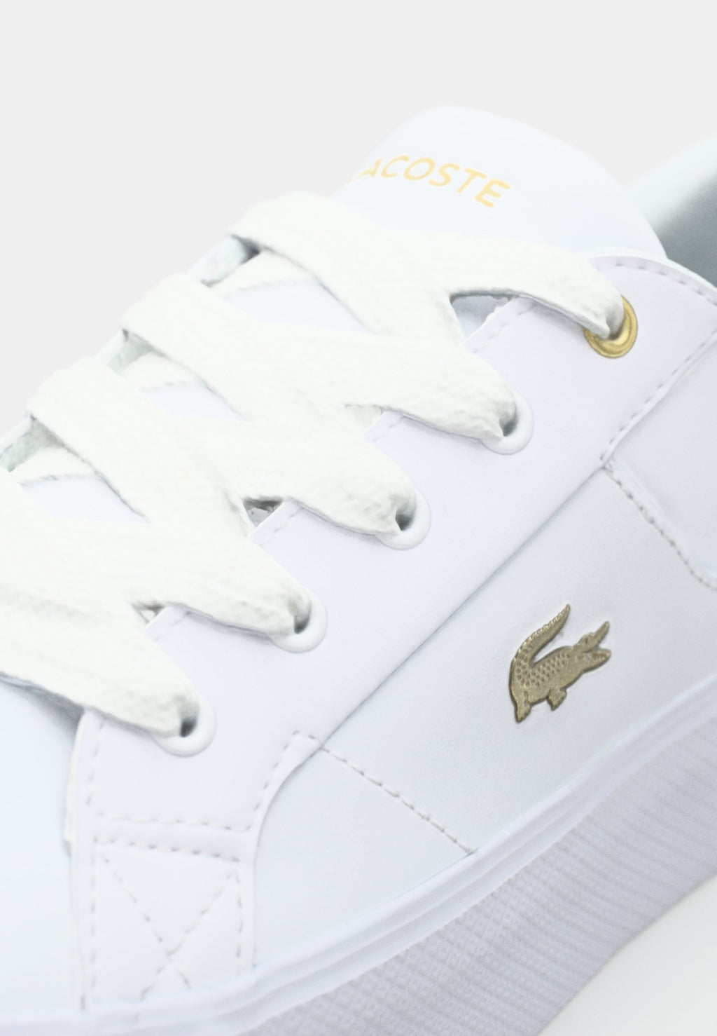 ZIANE PLATFORM 124 - Trainers - white/gold