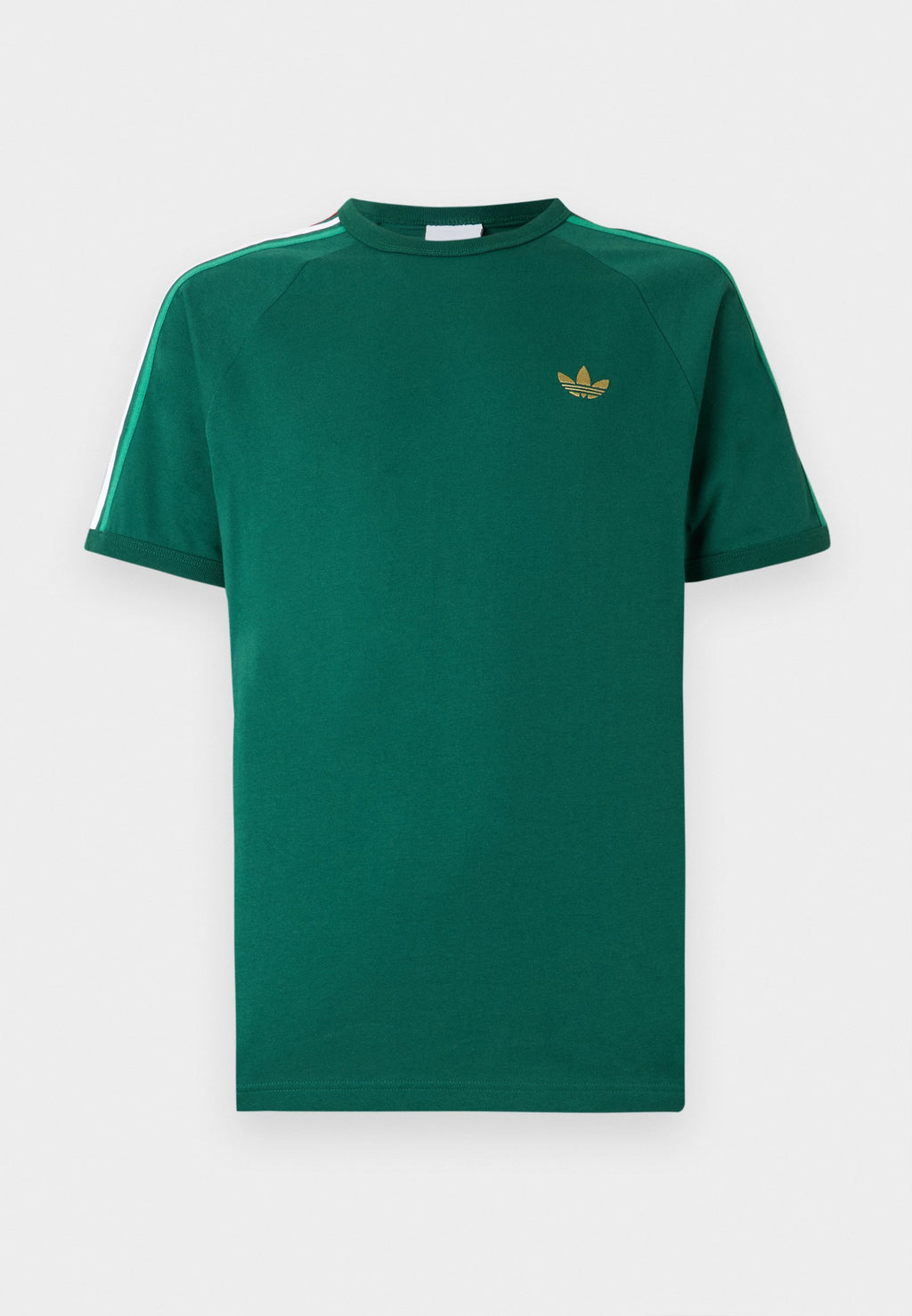 3S TEE - Print T-shirt - team dark green/bold green/white
