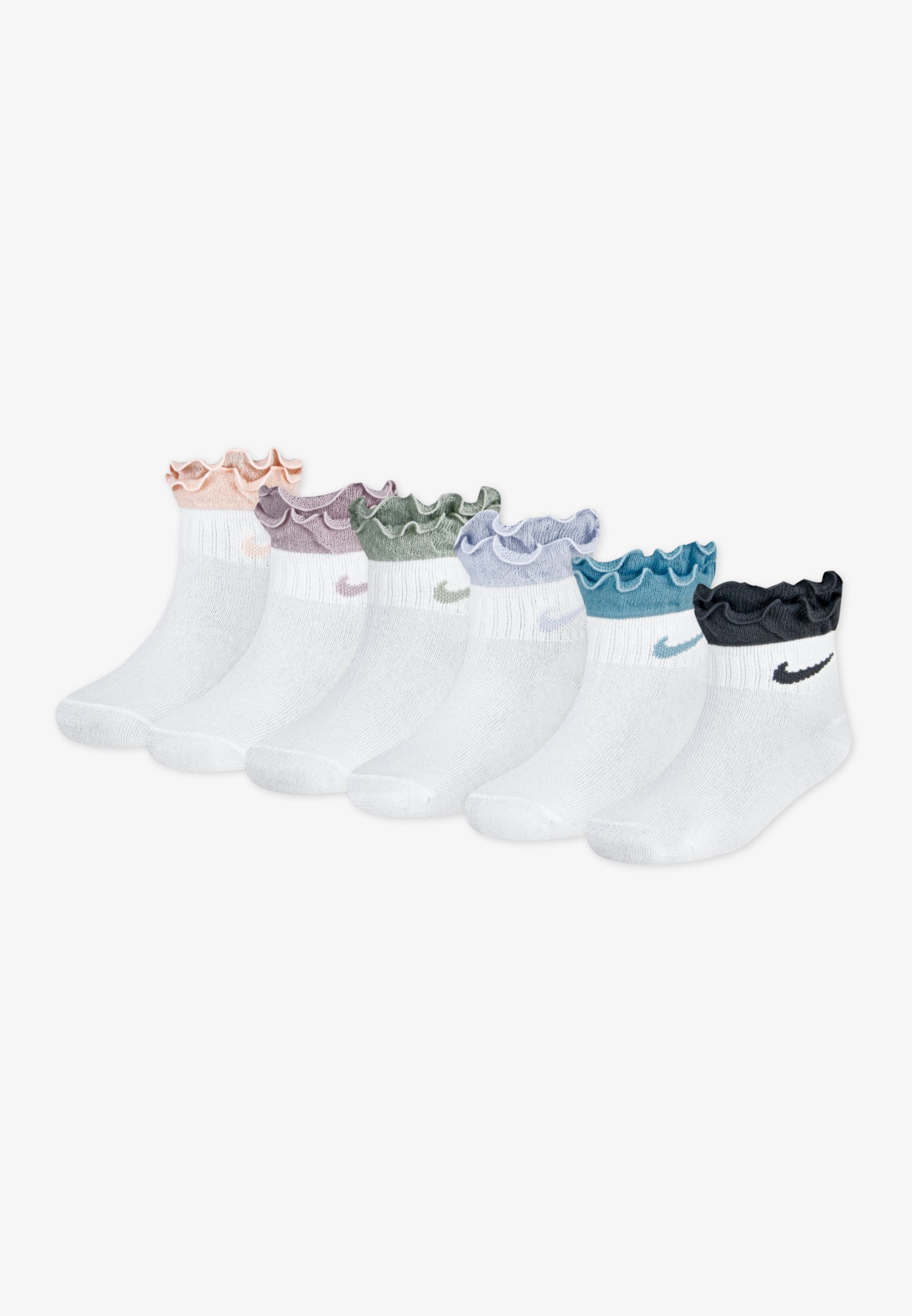 RUFFLE ANKLE 6 PACK - Socks - multi-coloured