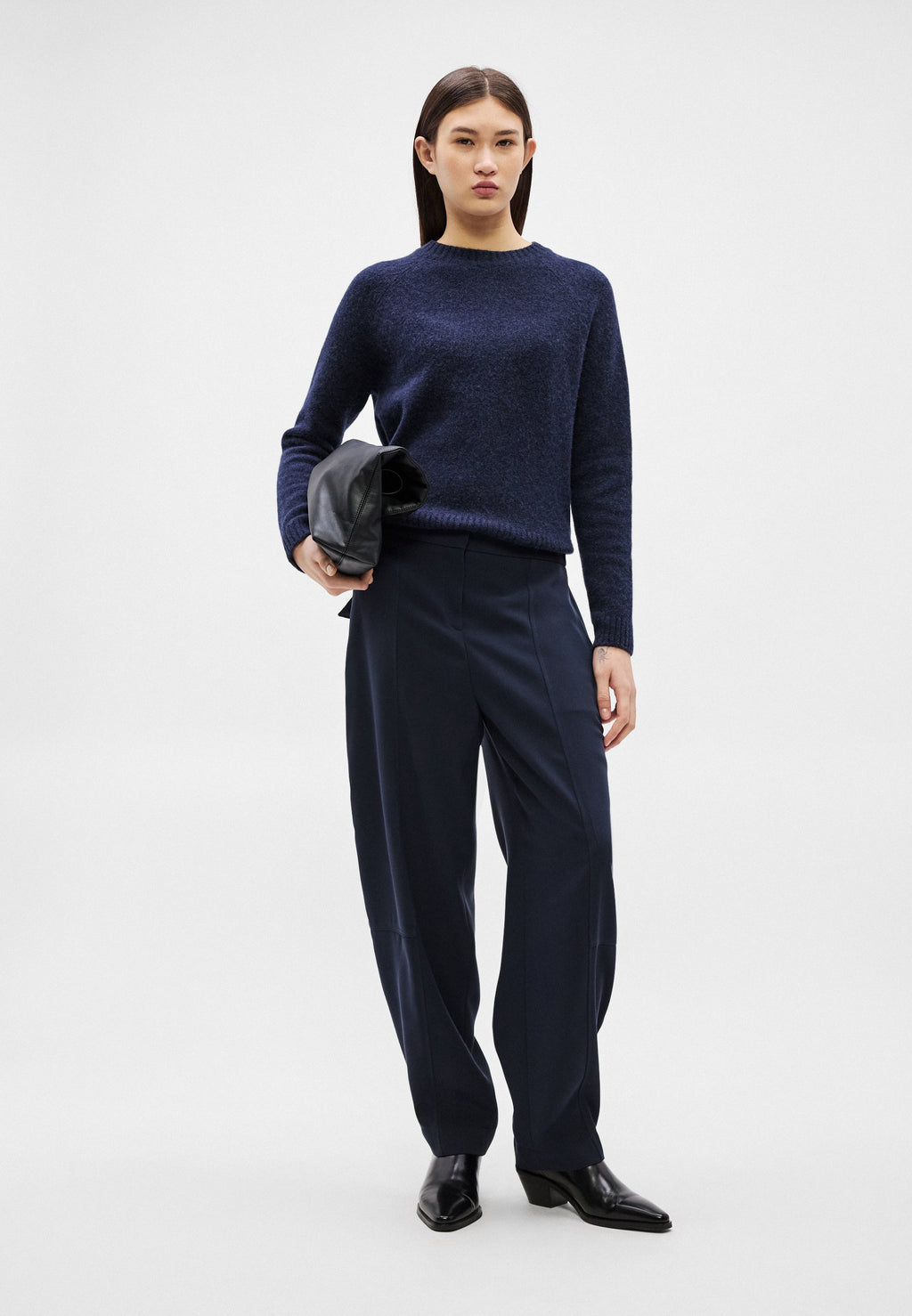 TOLDA - Trousers - dark blue
