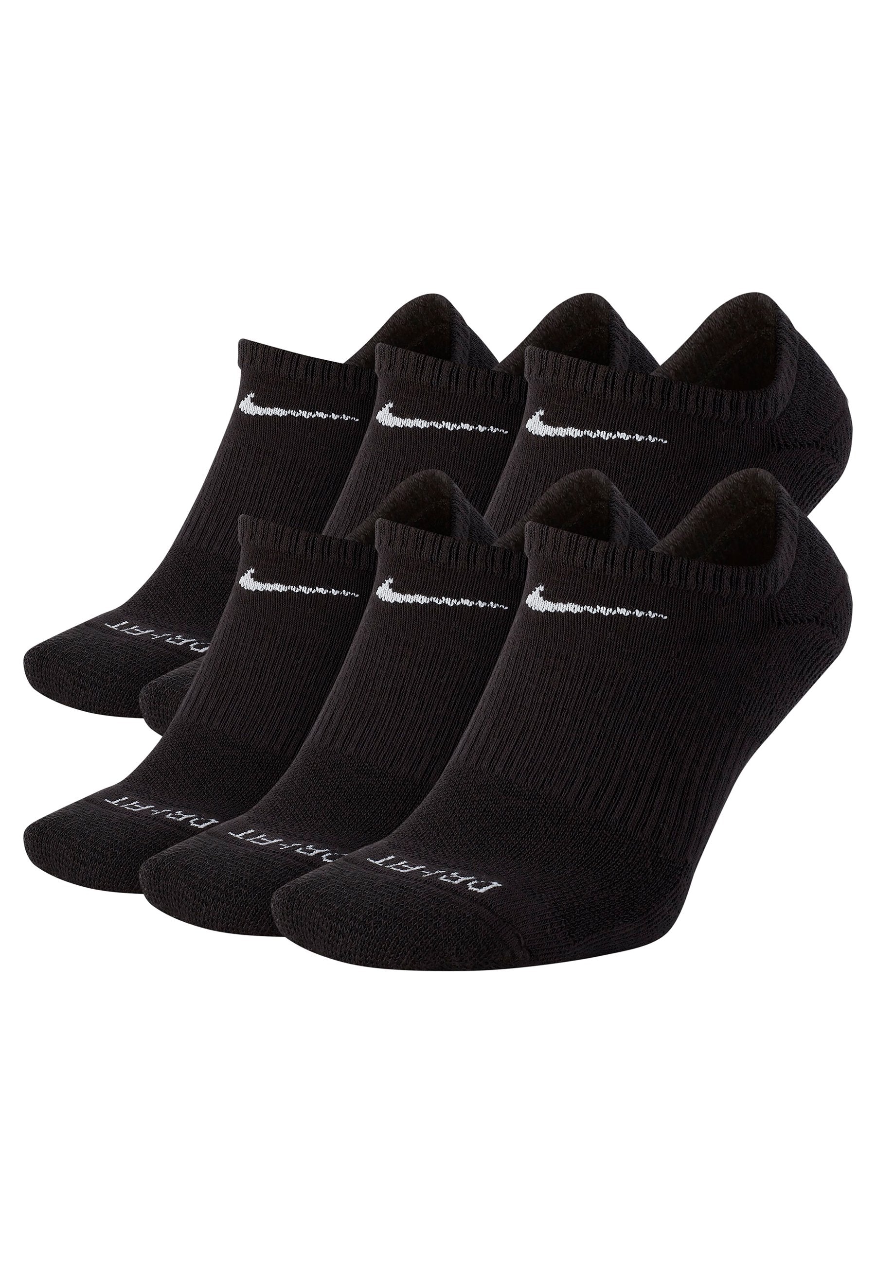 EVERYDAY PLUS CUSH UNISEX 6'LI PAKET - Spor çoraplar - siyah/beyaz