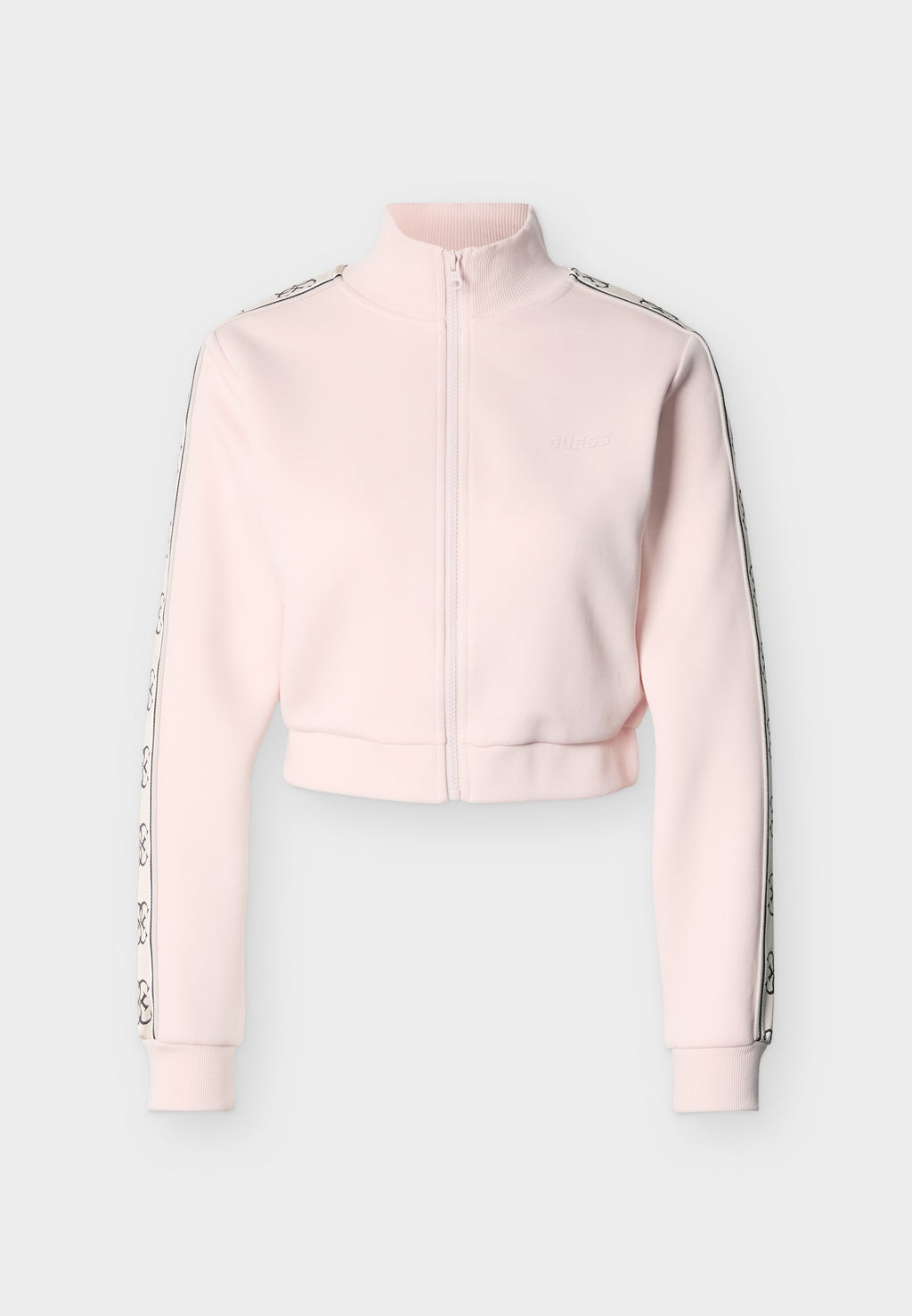 CROP BRITNEY ZIPPÉ NOUVEAU - Sweat zippé - serenade rose