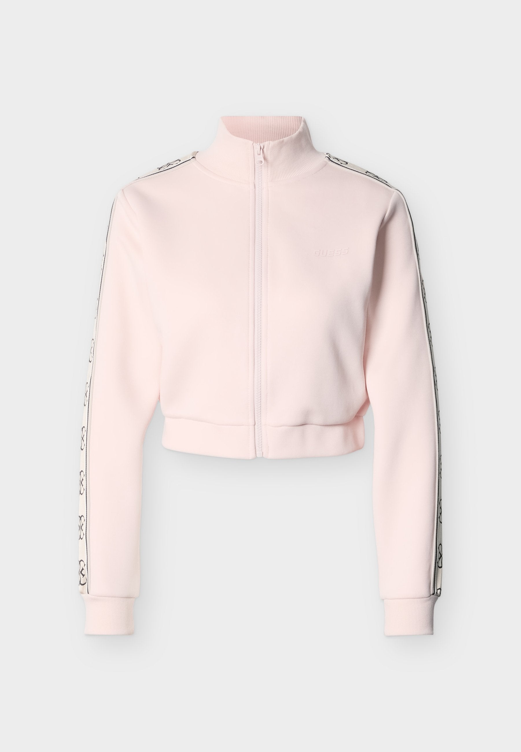 CROP BRITNEY ZIPPÉ NOUVEAU - Sweat zippé - serenade rose