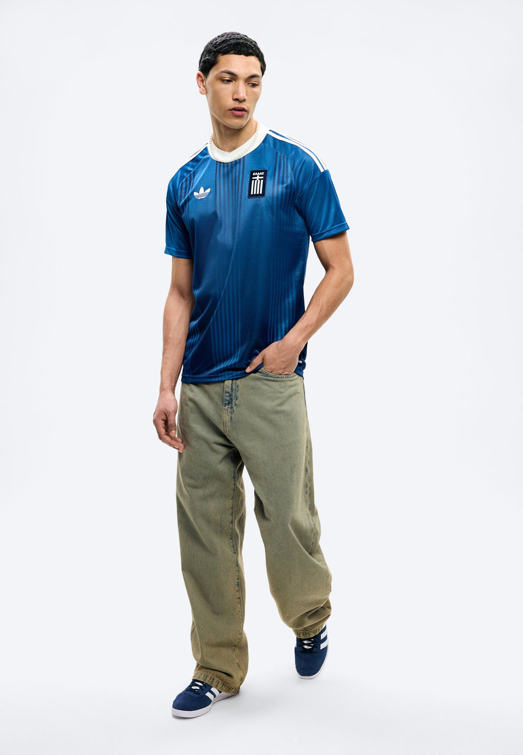 GREECE 26 AWAY REPLICA - National team wear - dusky petrol