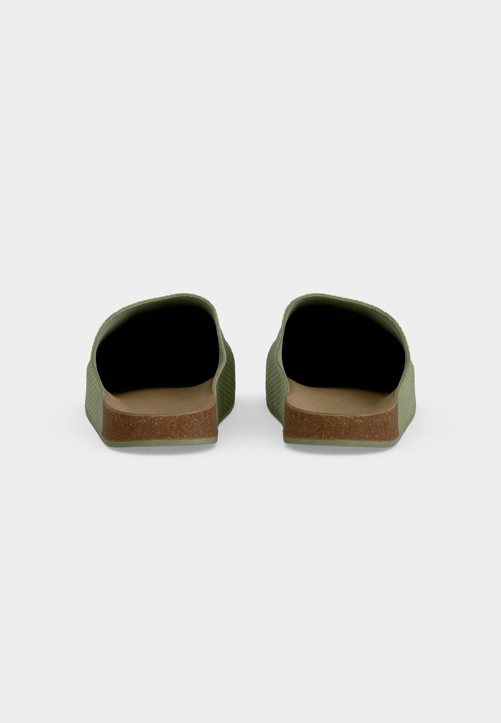 ADIMULE UNISEXE - Sabots - vert tente/carton