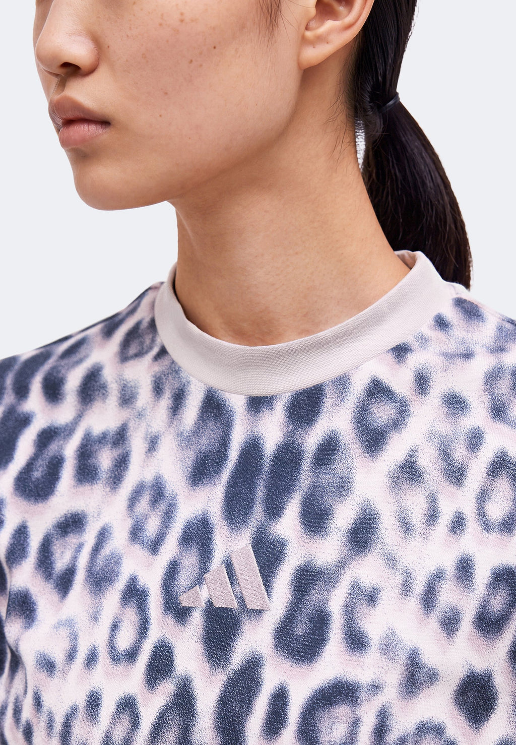 Print T-shirt - multicolor/ice purple
