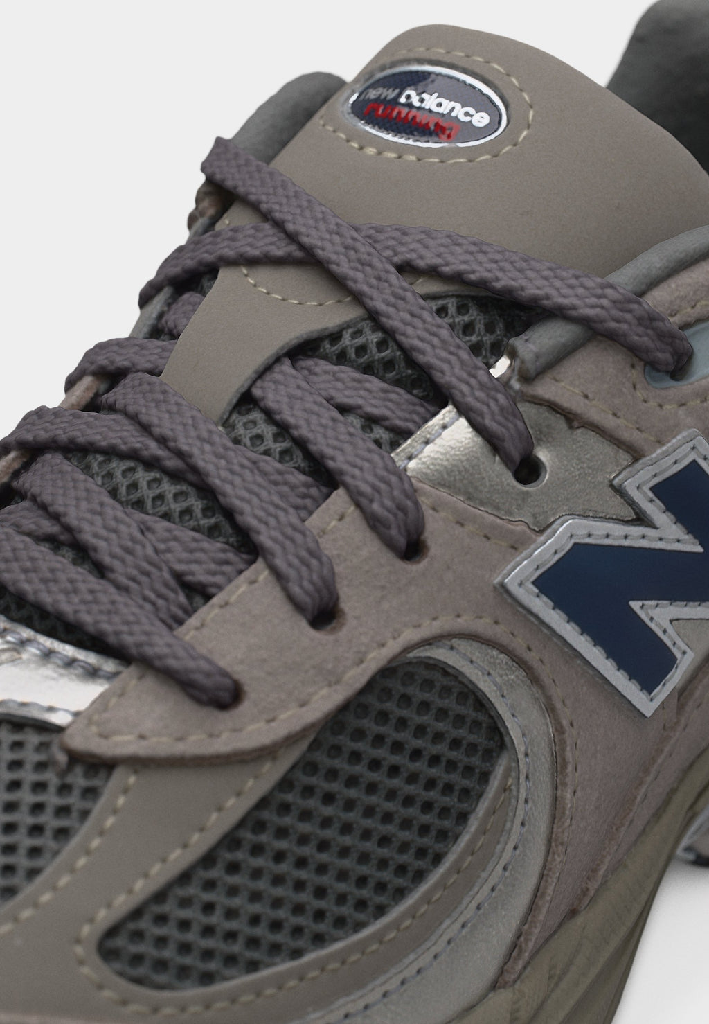 2002 UNISEX - Trainers - grey/metallic silver-coloured/natural indigo