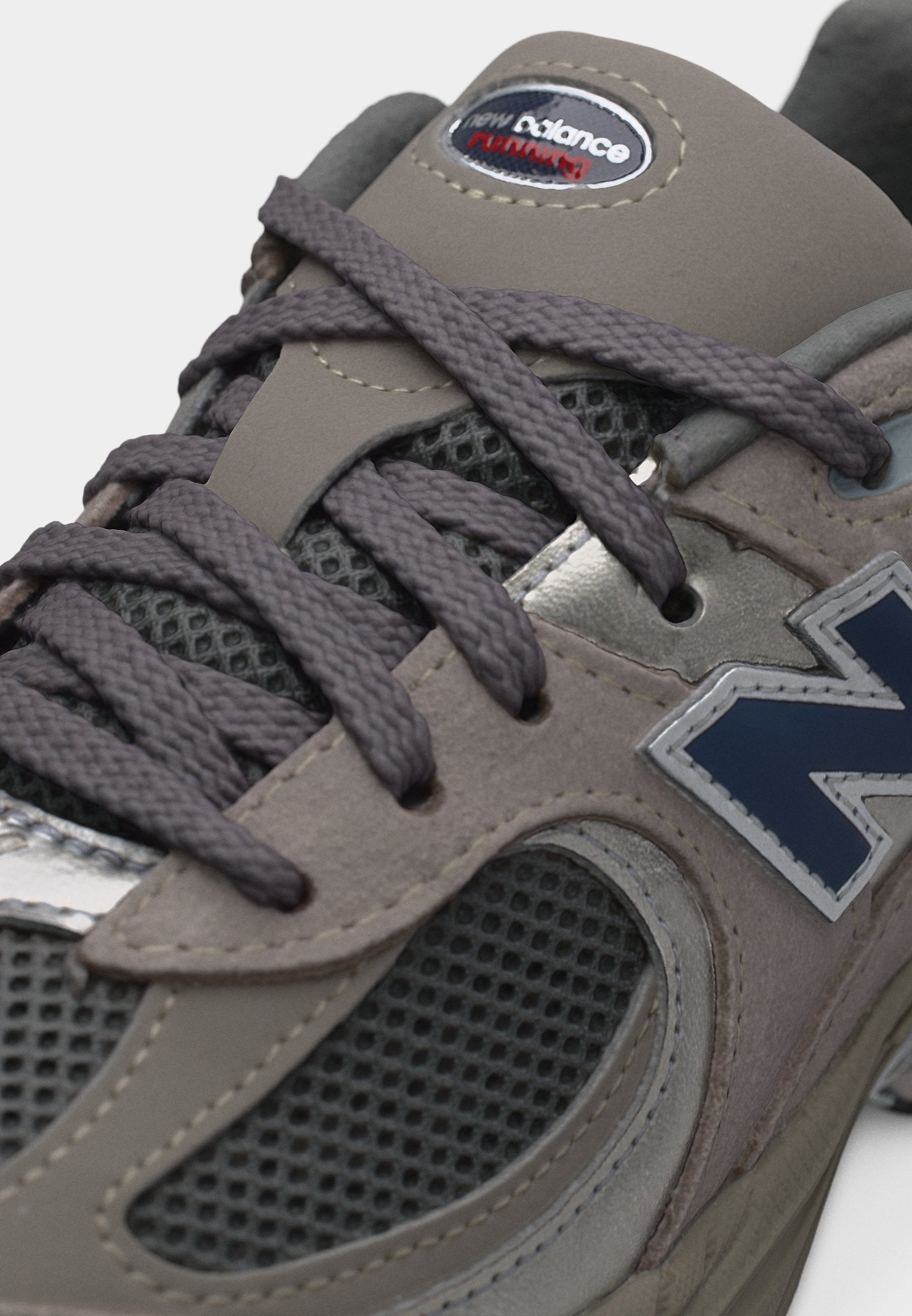 2002 UNISEX - Trainers - grey/metallic silver-coloured/natural indigo