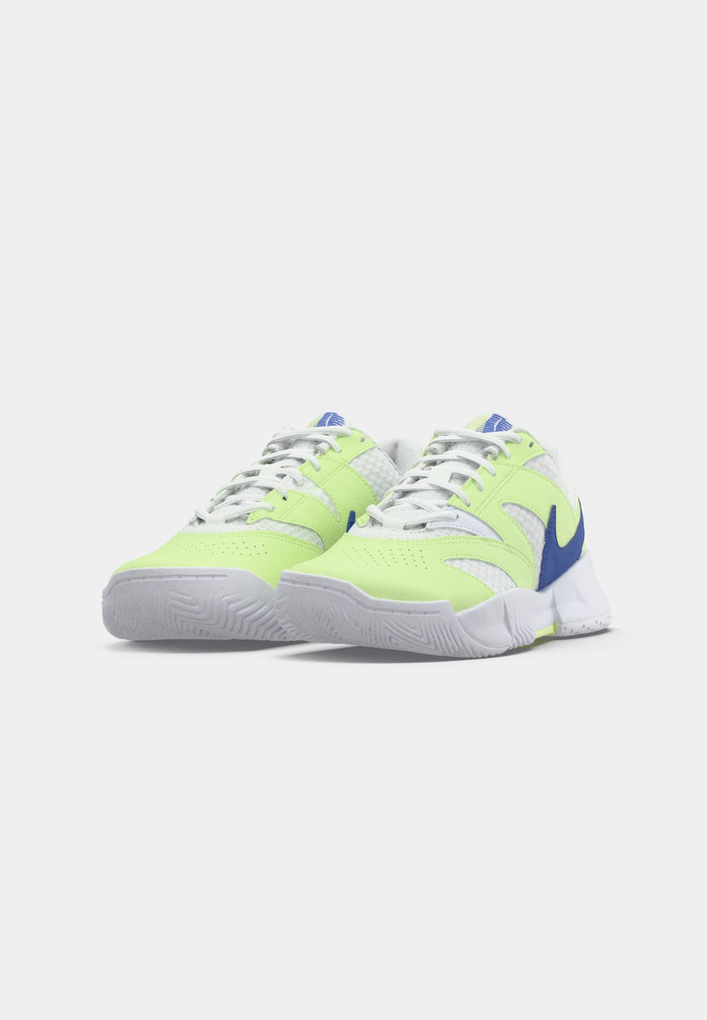 COURT LITE 4  - Multicourt tennis shoes - white/sapphire/light liquid lime