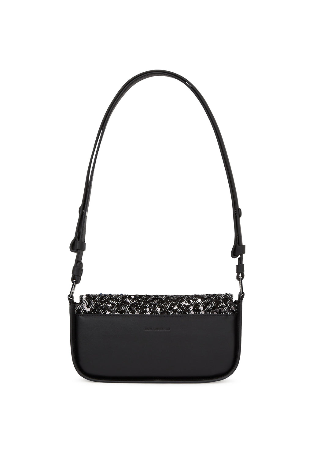 SIGNATURE  - Handbag - herringbone sequins