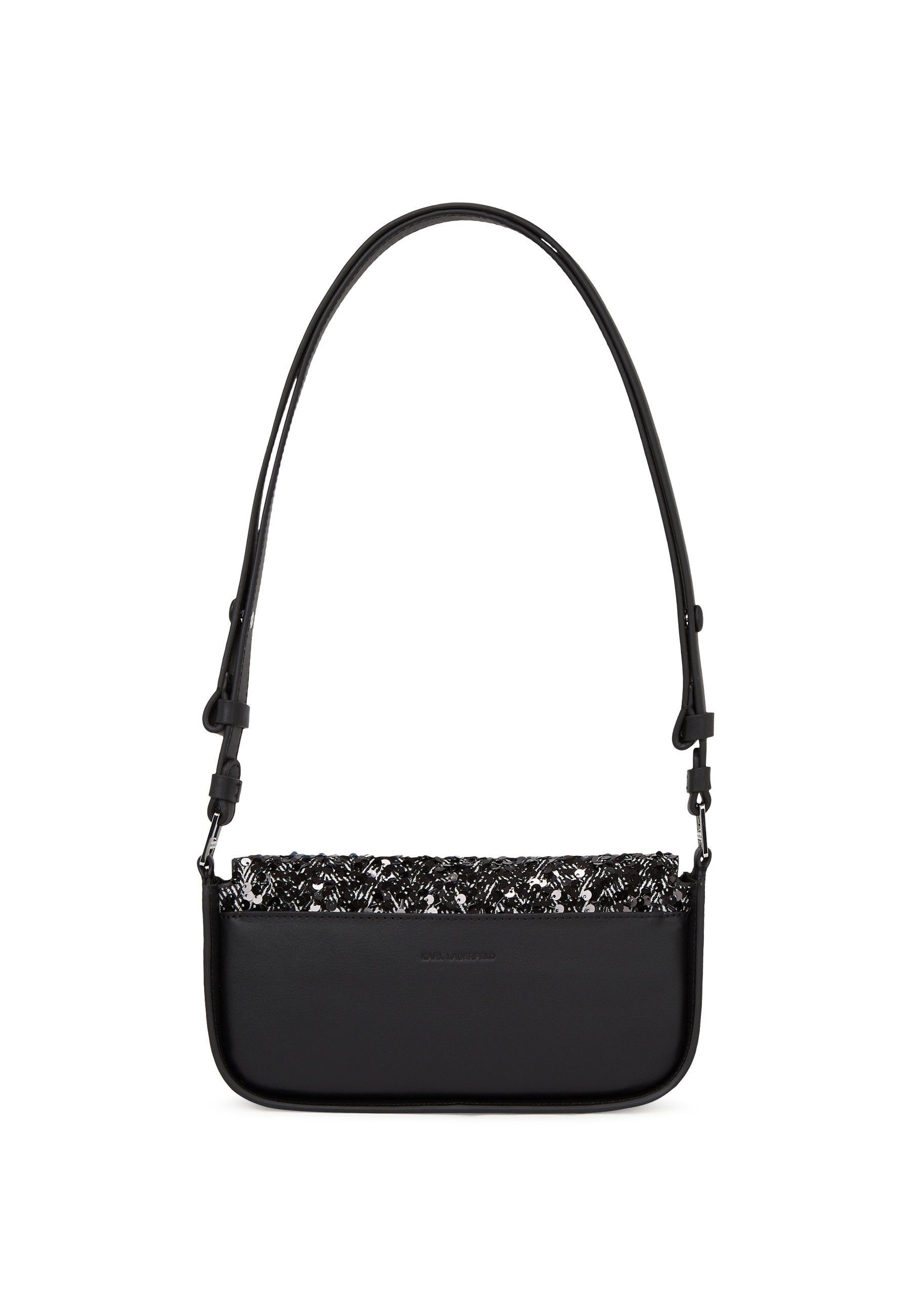 SIGNATURE  - Handbag - herringbone sequins