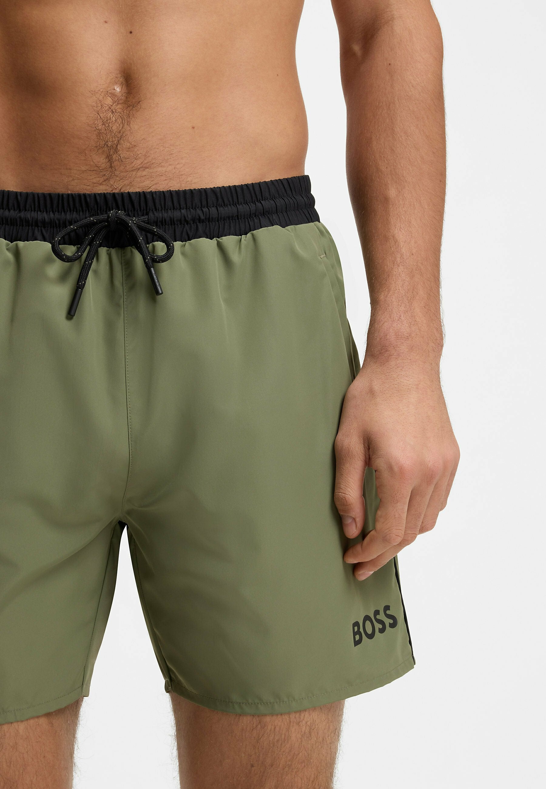 STARFISH - Swimming shorts - open green ten