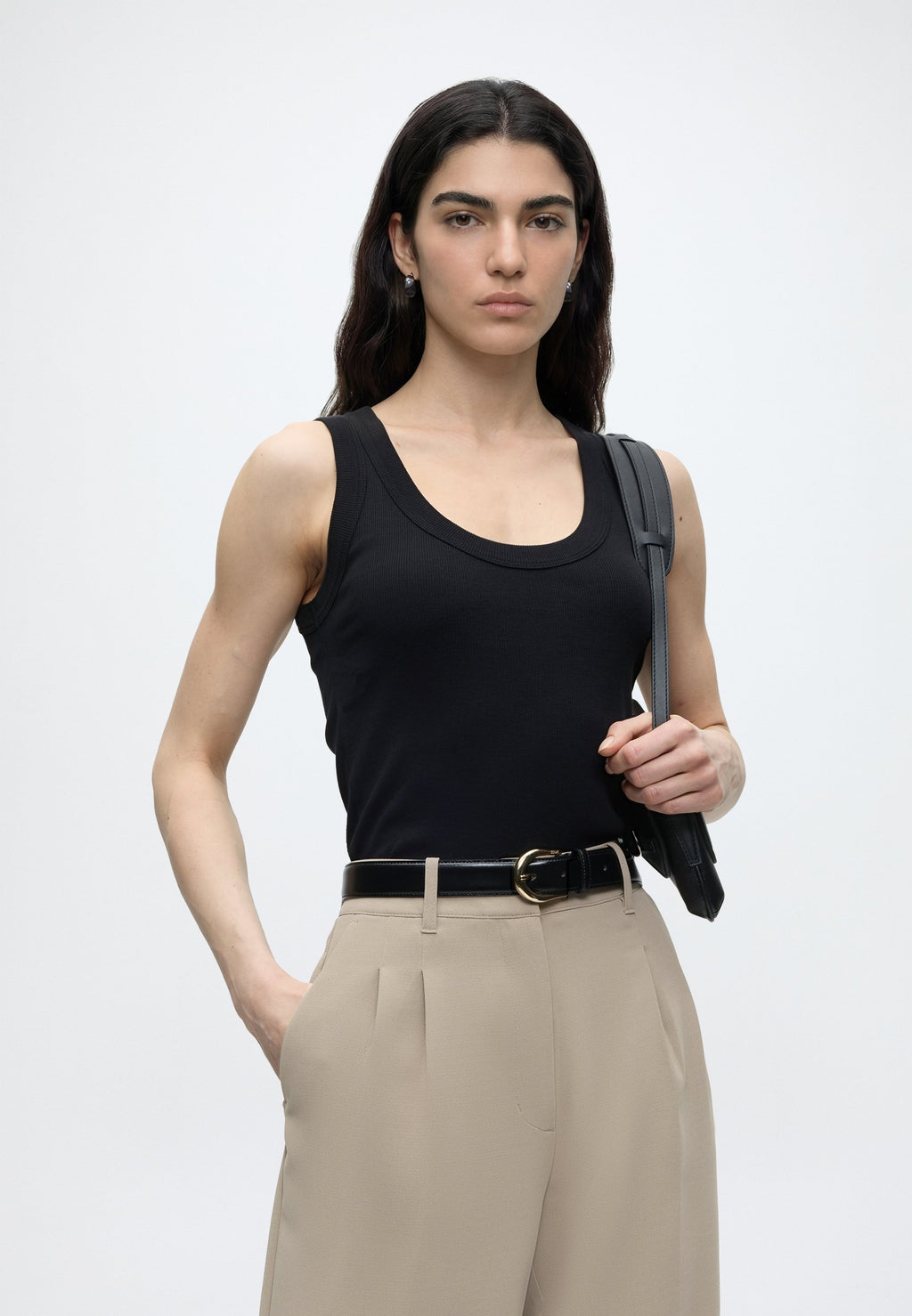 THEOLINE PERFECT PANT - Trousers - silk taupe
