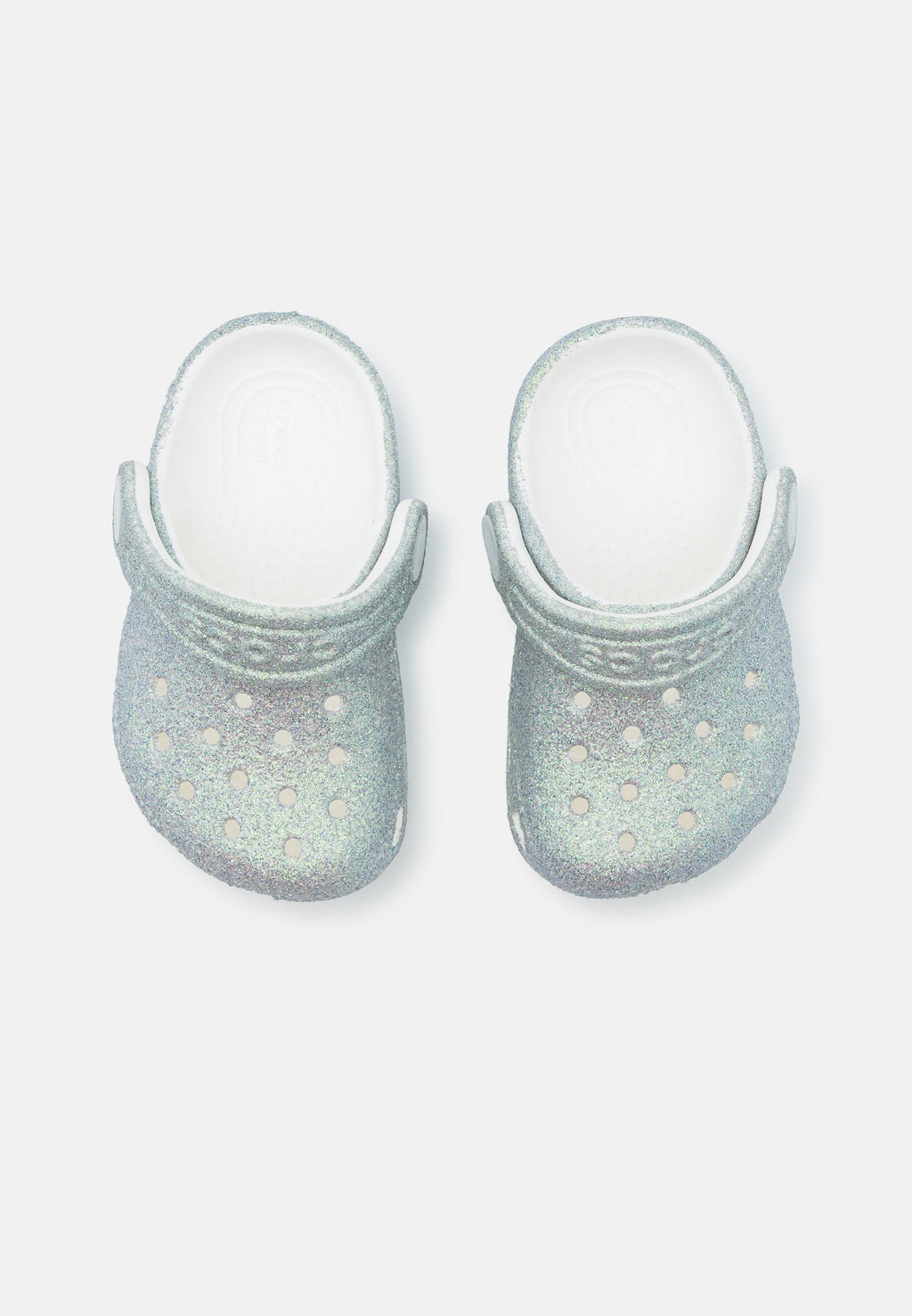 KLASİK İRİDESAN PARILTILI UNISEX - Terlik - beyaz