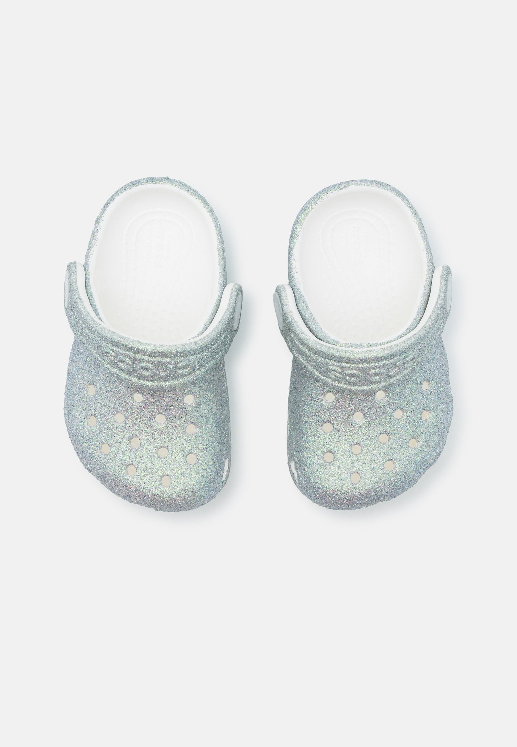 KLASİK İRİDESAN PARILTILI UNISEX - Terlik - beyaz
