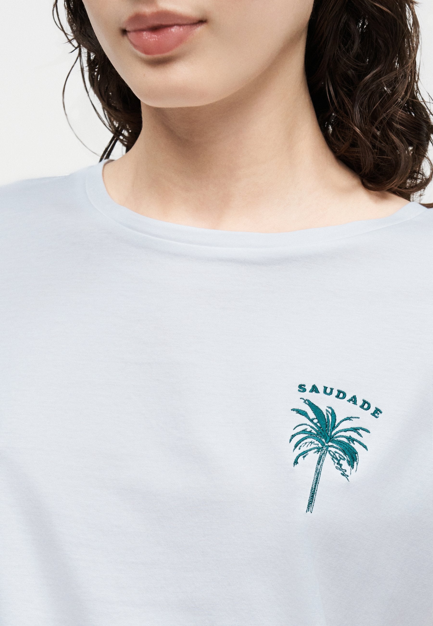 ELOVE - Print T-shirt - white