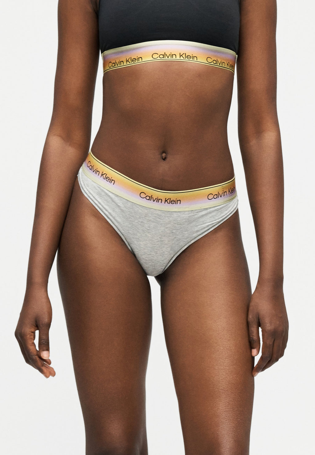 PRIDE - Thong - grey heather