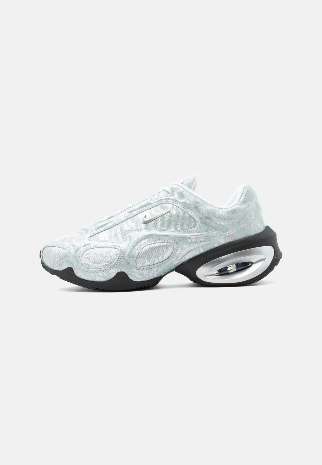 AIR MAX MUSE - Baskets - blanc/argenté métallisé/noir