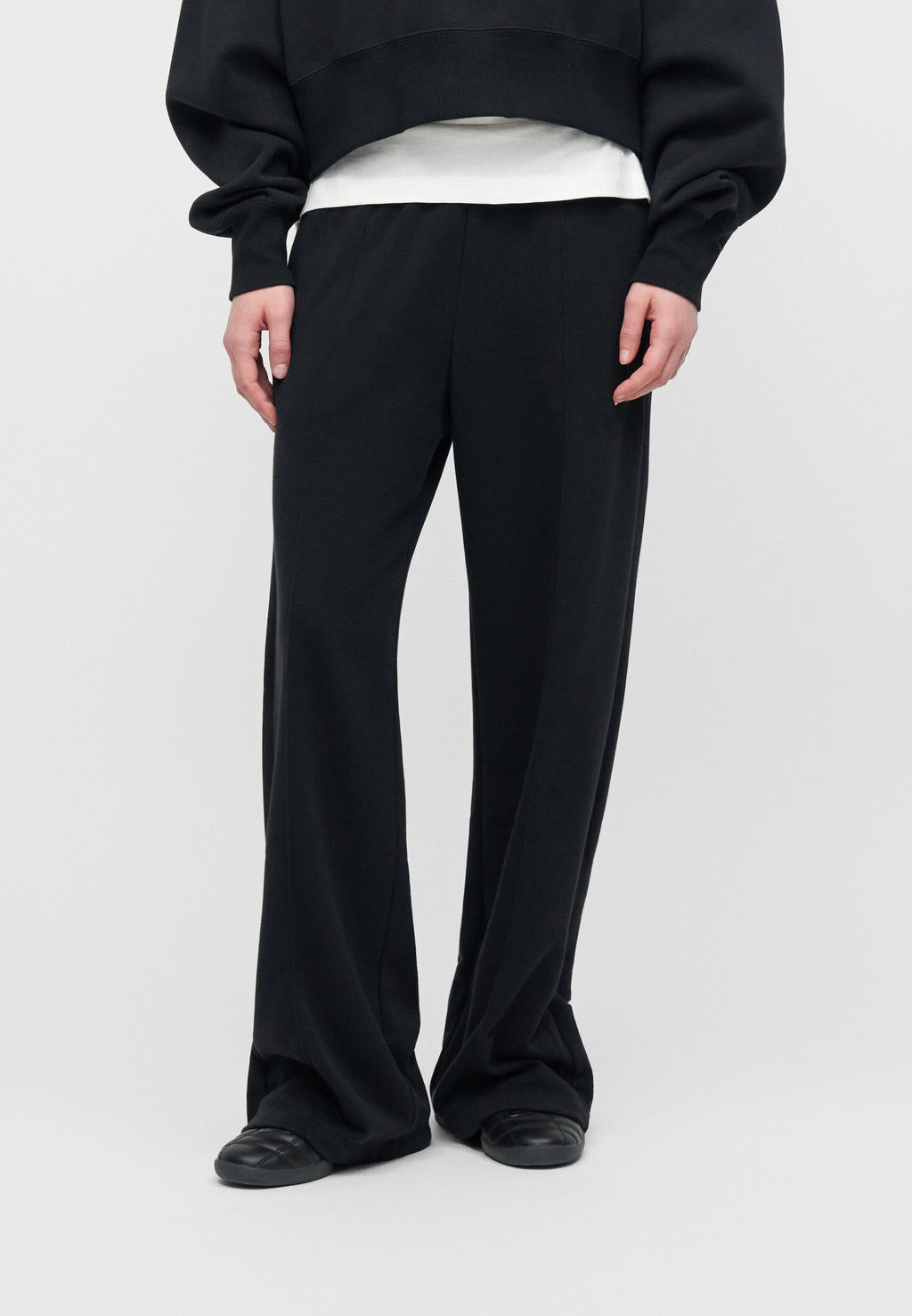 Tracksuit bottoms - black