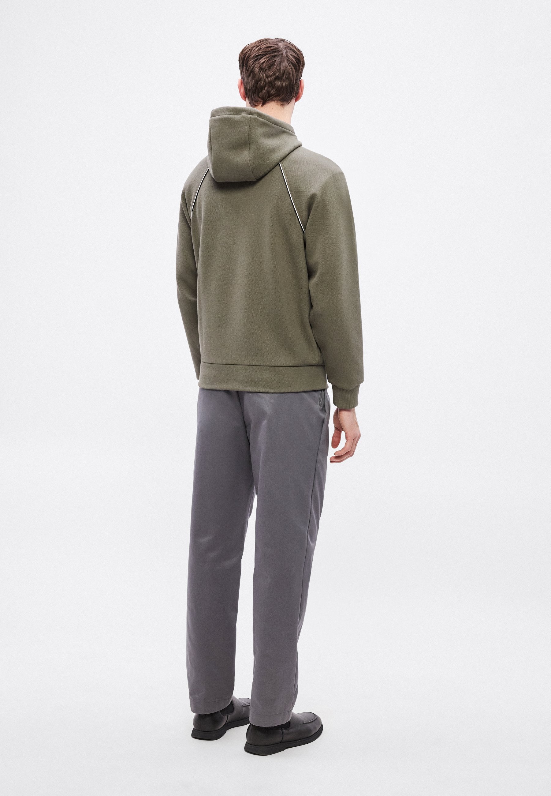 JOIN SAGGY - Zip-up sweatshirt - olive