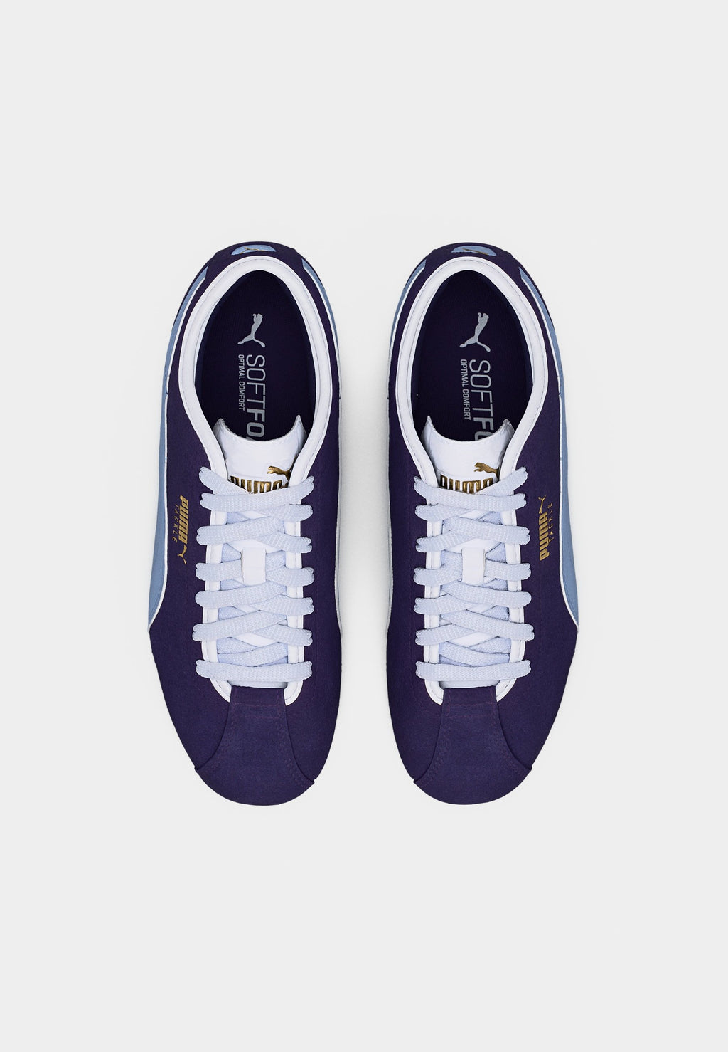 TACKLE - Trainers - deep plum/snow mountain blue