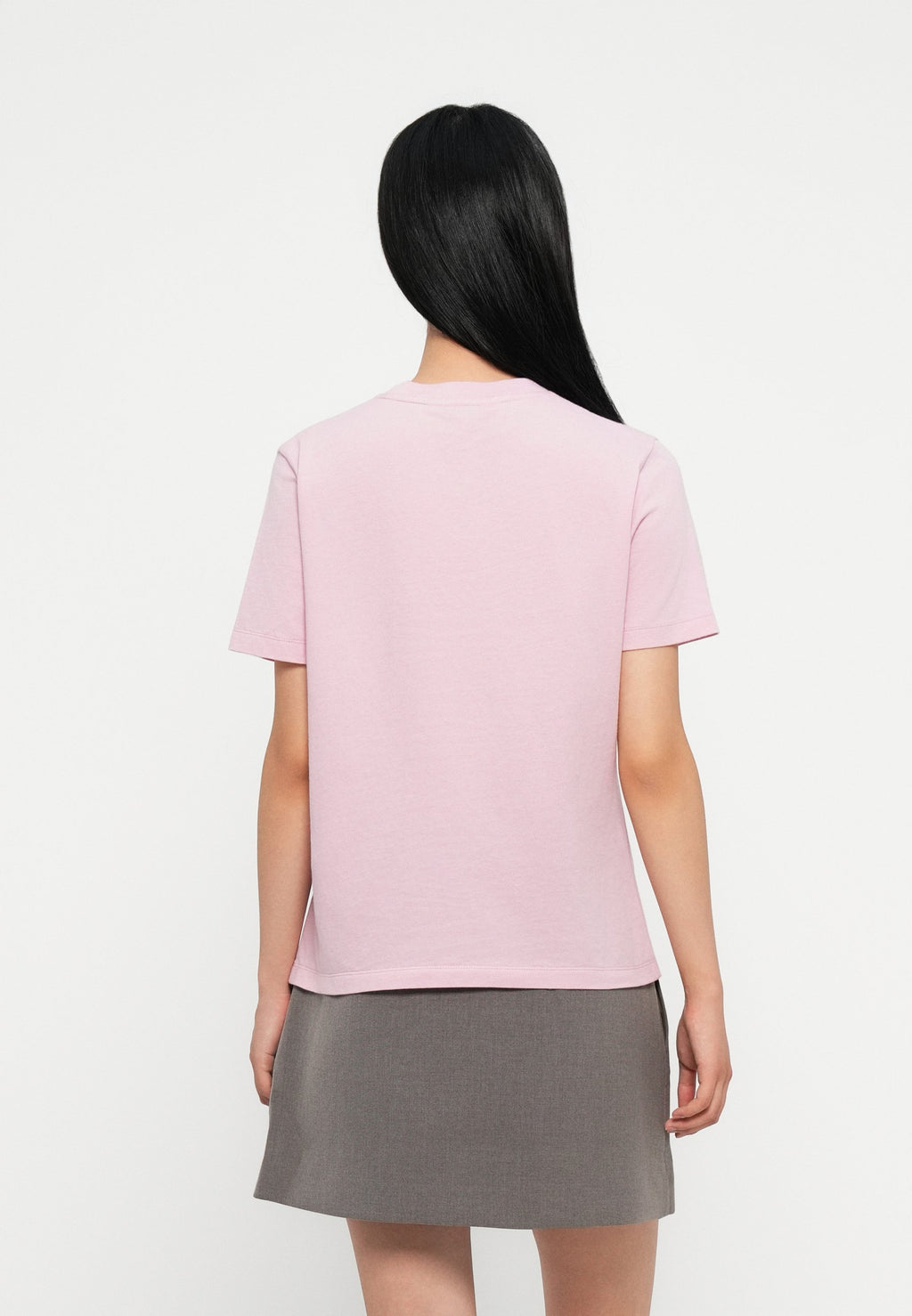 Print T-shirt - bonita pink