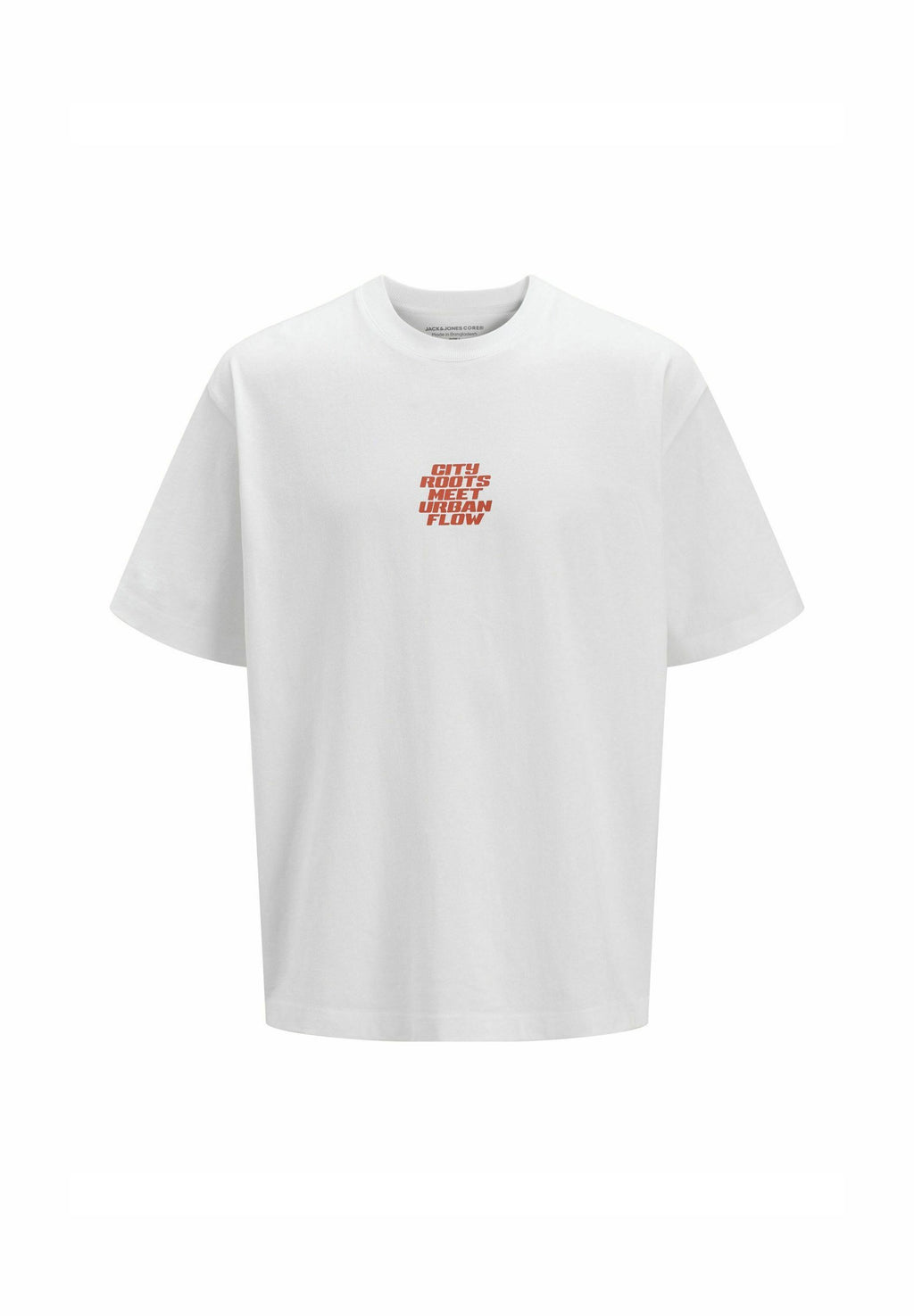 Backprintet - Print T-shirt - bright white