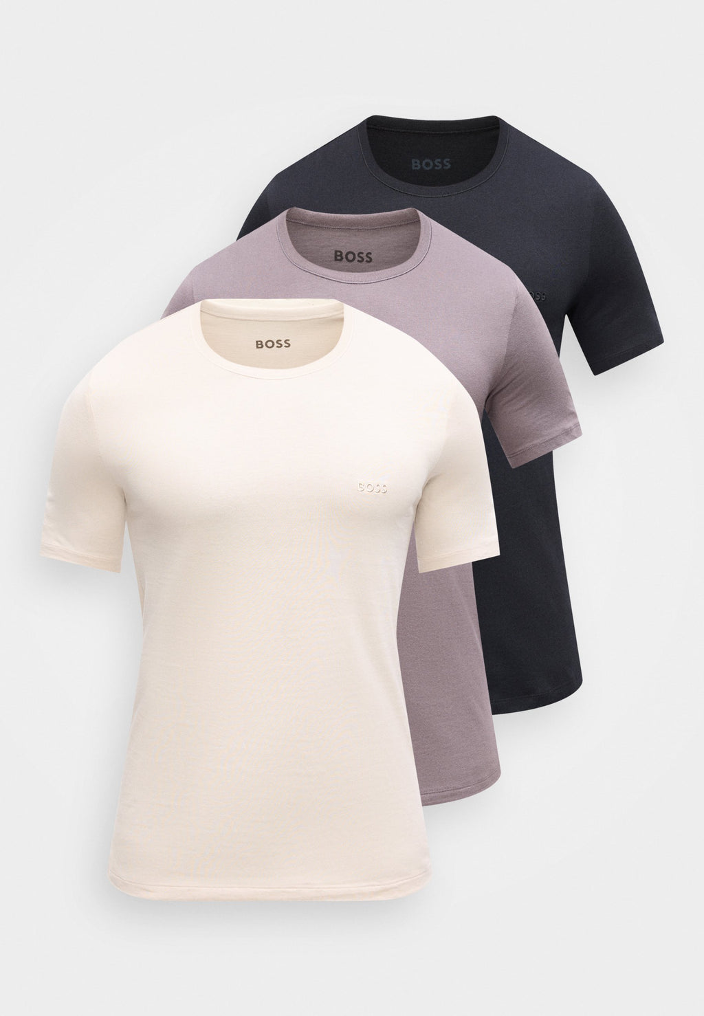 CLASSIC 3 PACK - Undershirt - dark purple/beige/black