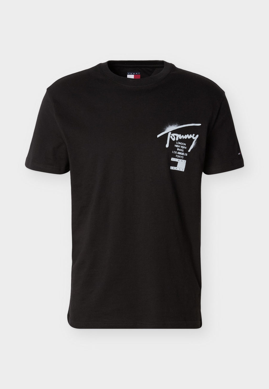 SIGNATURE BACK LOGO JERSEY T-SHIRT - Print T-shirt - black