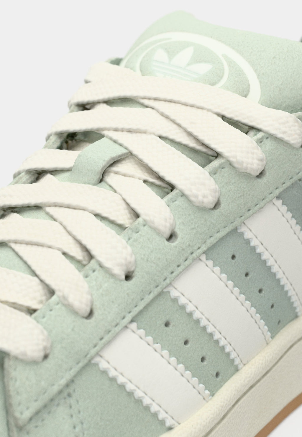 CAMPUS 00S UNISEX - Skate shoes - linen green/core white/silver-coloured green