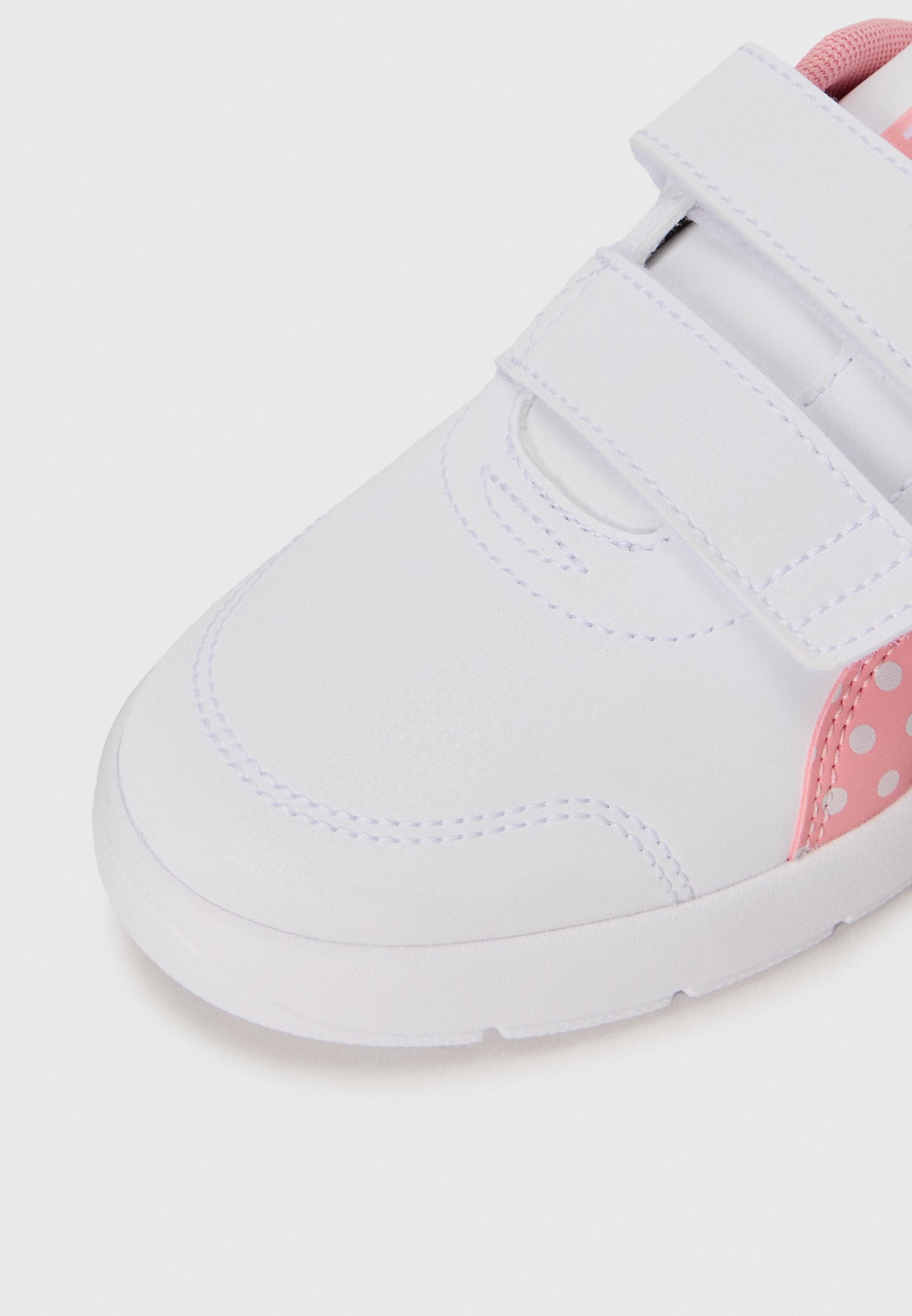 COURTFLEX V3 UNISEX - Training shoe - white/pinkscape/silver-coloured mist