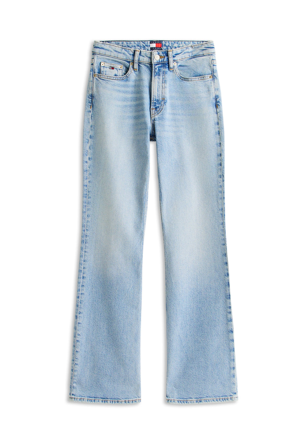 FADED MID RISE BOOTCUT JEANS - Slim fit jeans - denim light