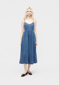 CELEBRATION DRESS - Maxi dress - medium wash