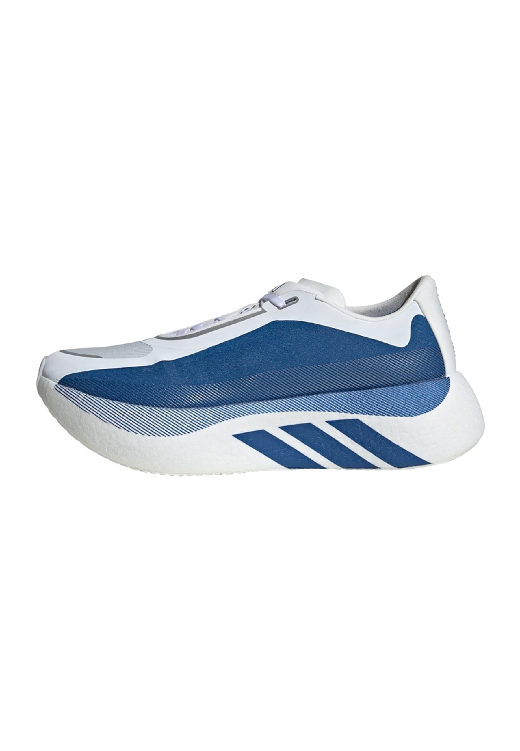 HYPERBOOST EDGE - Road running shoes - cloud white   equipment blue  metalic