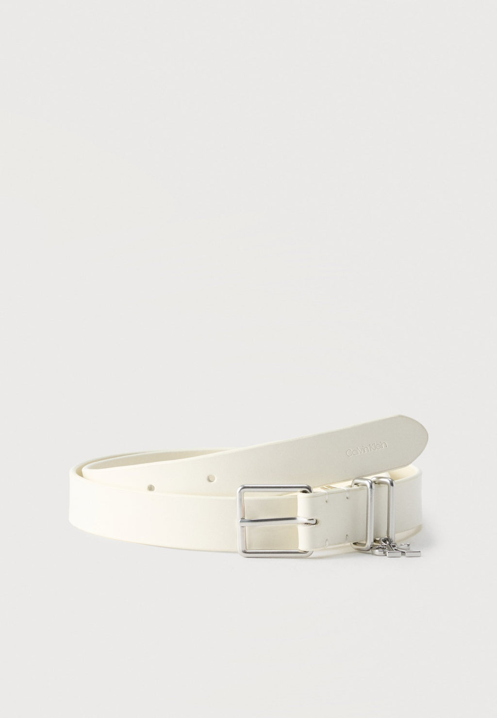 MONOGRAM KEEPER BELT - Belt - white alyssum