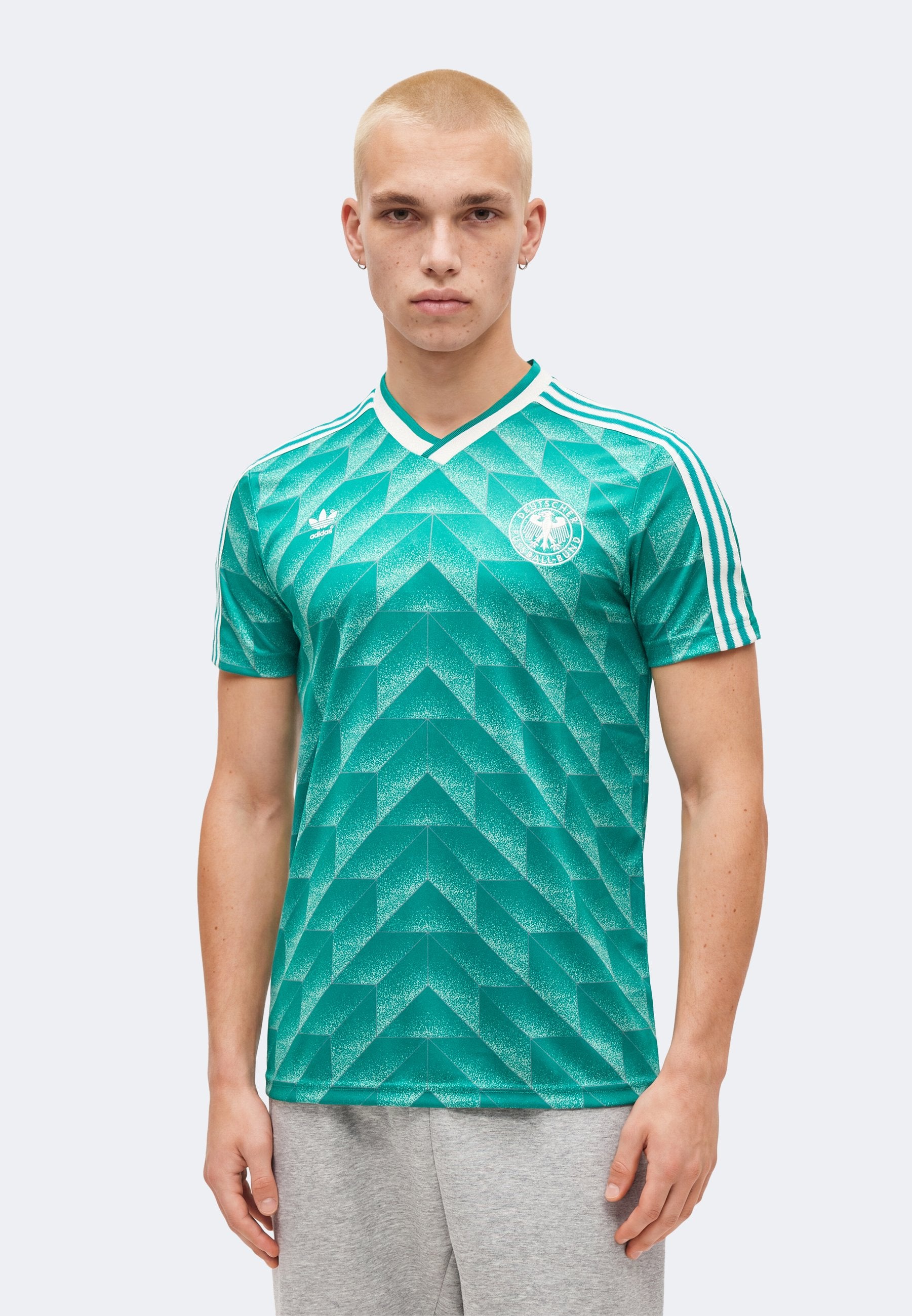 GERMANY AWAY 1990 - Print T-shirt - power green