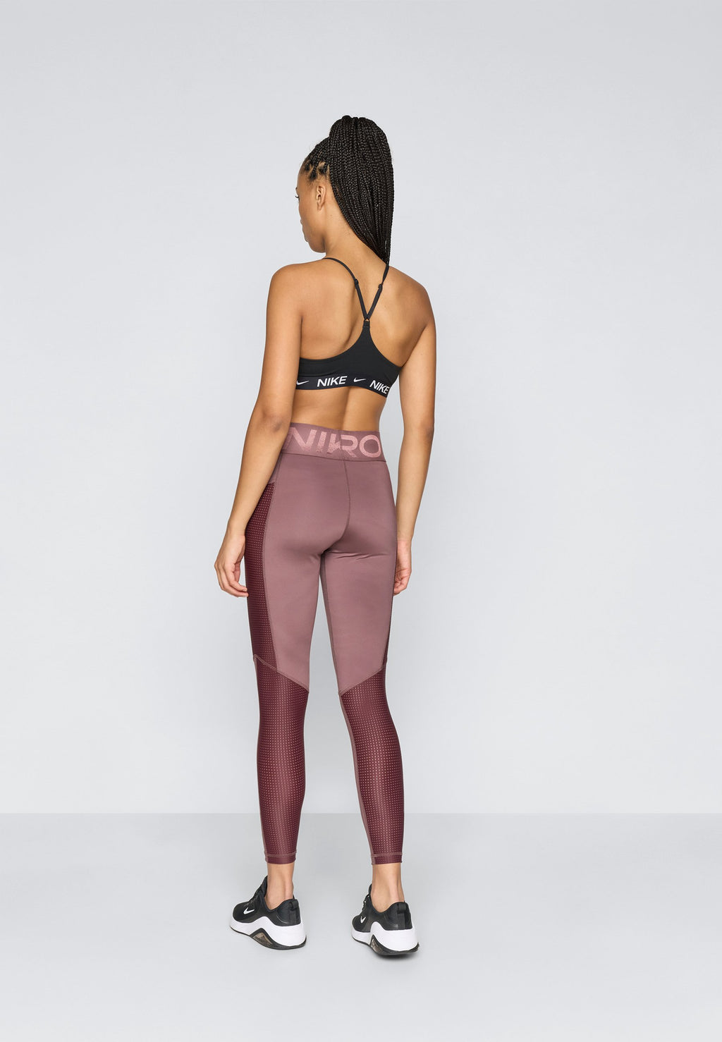 SCULPT TIGHT - Leggings - tattoo/burgundy crush/white