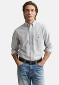 REG CLASSIC OXFORD STRIPE - Chemise - bleu persan