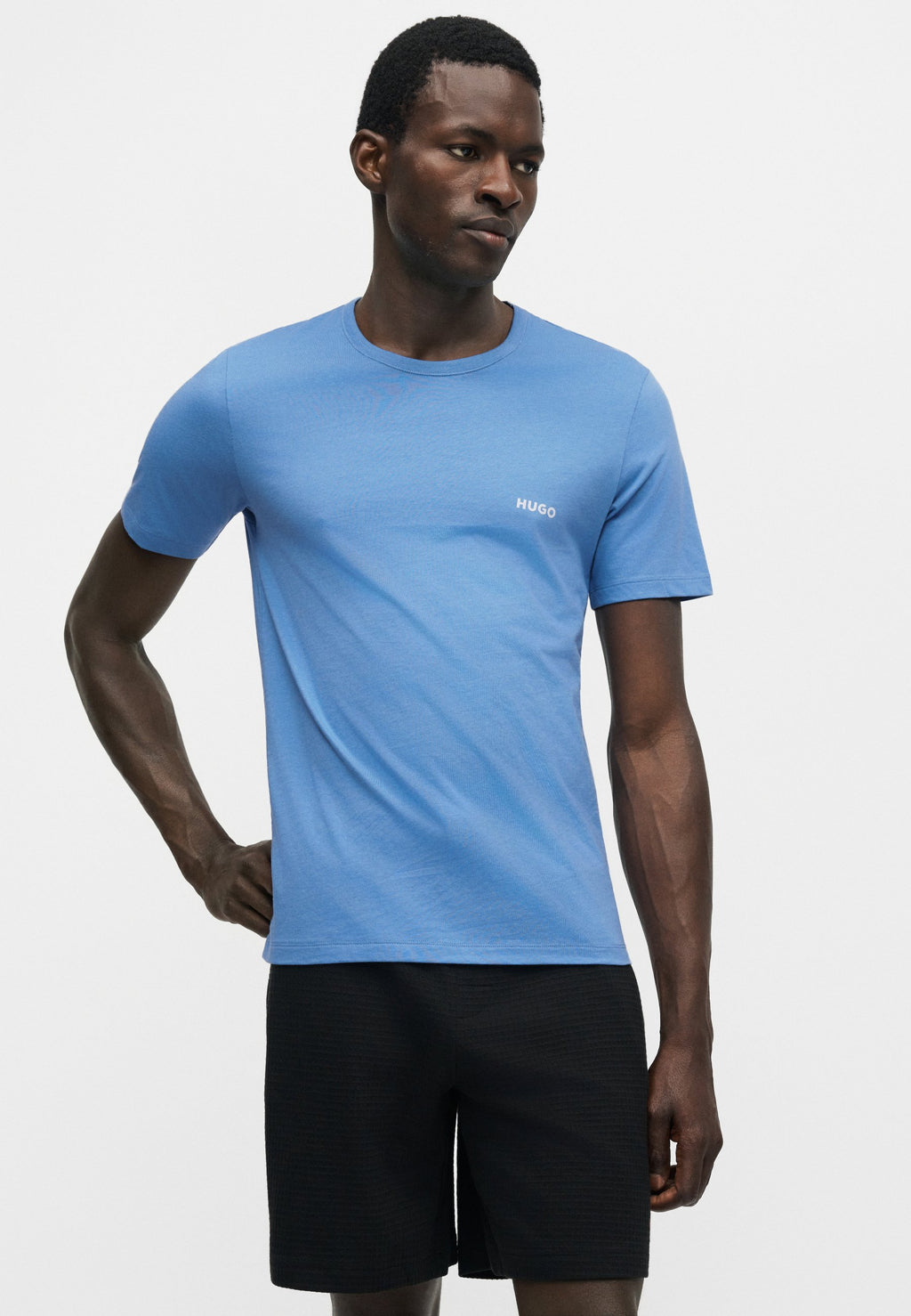 3 PACK - Undershirt - white, blue, dark blue